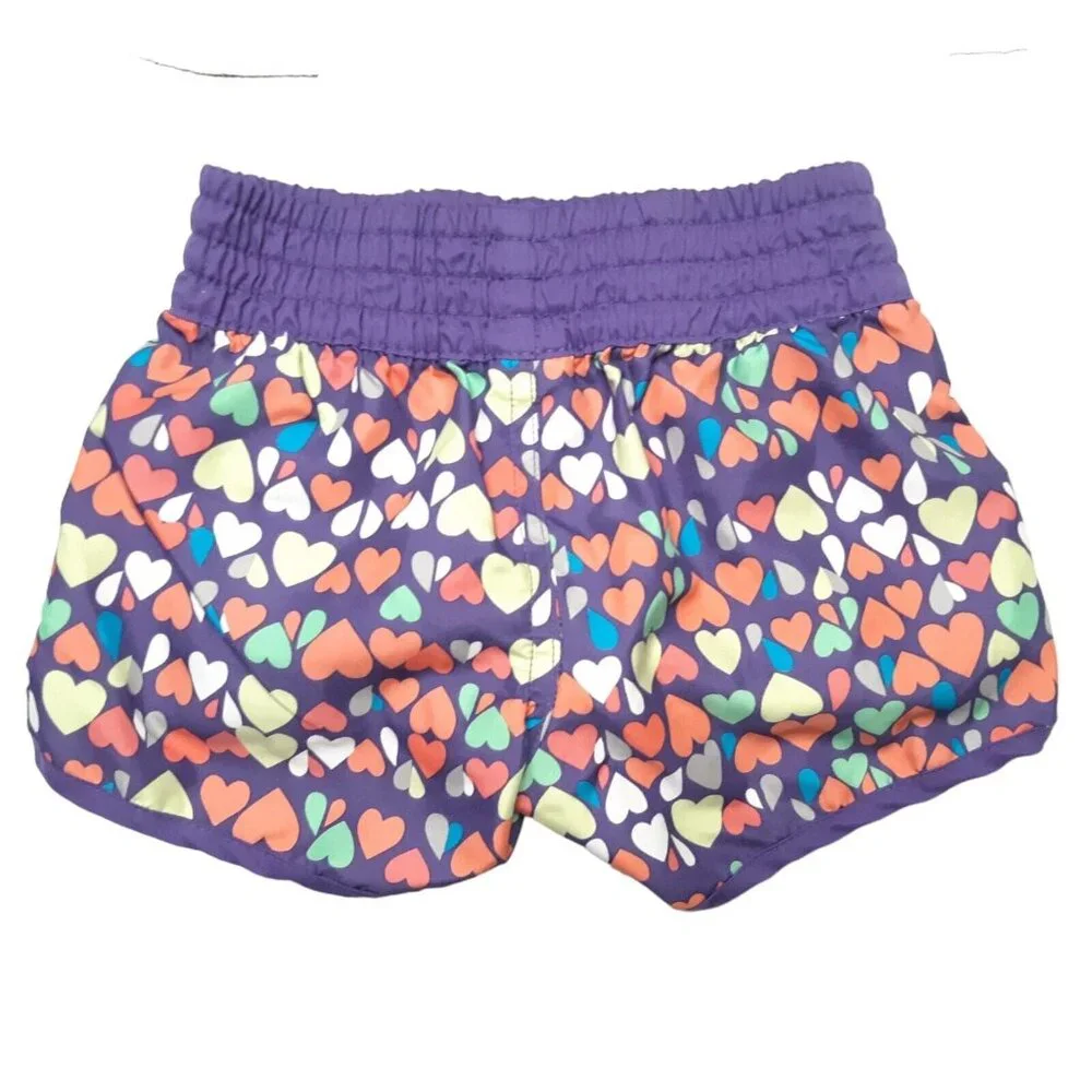 Old Navy Shorts Girls 5‎ Blue Purple Skort Duck Head Jeans Stretch Lot of 4